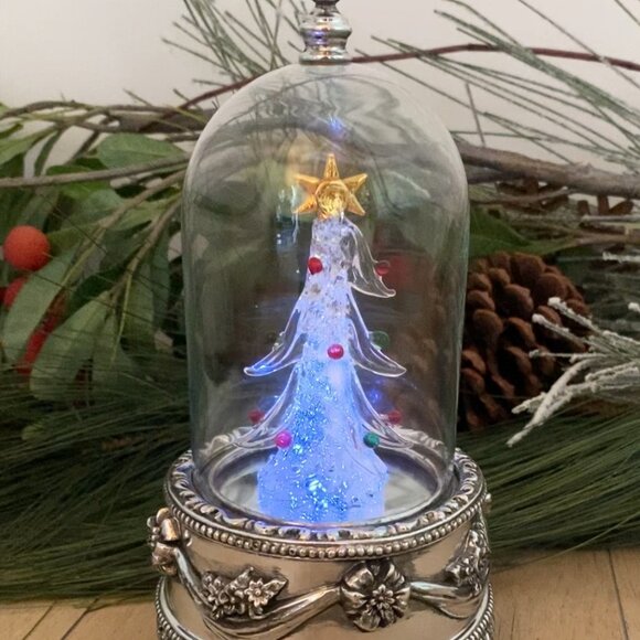 International Silver C. Revolving Musical Globe - Picture 5 of 12